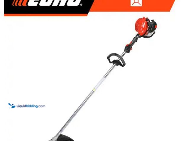 Lot 49-1627609 - ECHO 21.2 cc Gas 2-Stroke Straight Shaft String Trimmer Model # SRM-225, Used, Has Compression, Scuf...