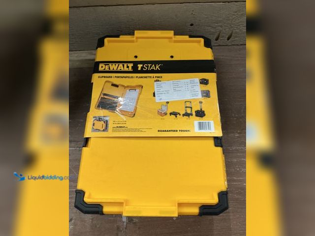 Lot 49-5449509 - DEWALT
TSTAK Compatible Storage Organizer Clipboard (2pack) Unused