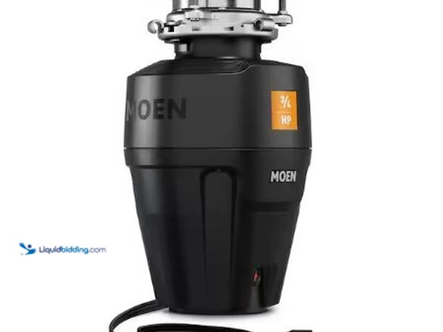 Lot 49-1625414 - MOEN Host Series 3/4-HP Continuous Feed Space Saving Garbage Disposal with Sound Reduction and Fast ...