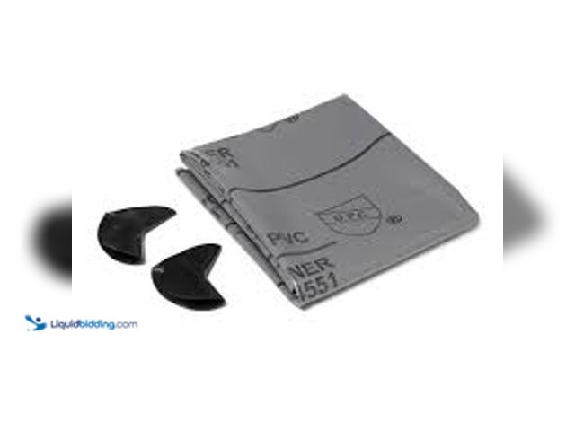 Lot 49-5415649 - Oatey 5 ft. x 6 ft. PVC Shower Pan Liner Roll with 2-Pack of Corner Dams. Model # 41620. New/factory...