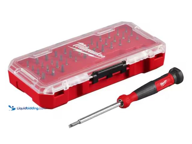 Lot 49-1578097 - Milwaukee 39-in-1 Precision Multi-Bit Screwdriver, Model # 48-22-2935, Unused.   Ref#AHDSB0205