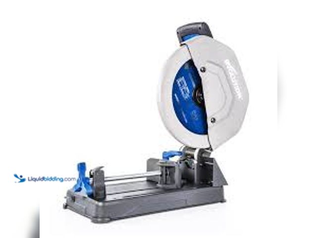 Lot 49-5483764 - Evolution Power Tools 14 in. Metal Cutting Chop Saw with Carbide Blade. Model # S355CPSL. Unused