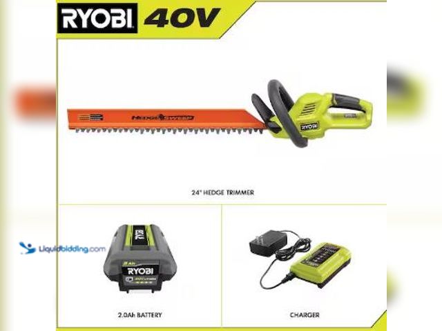 LiquidBidding - Lot 49-1621326 - RYOBI 40V 24 in. Cordless Battery ...