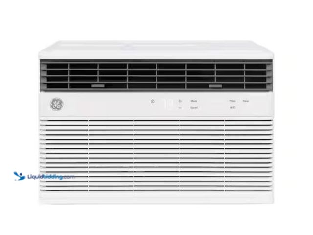 Lot 49-1630976 - GE 18,300 BTU 230/208-Volt Window Air Conditioner (Cools 1000 sq. ft.) with Wi-Fi and Remote in Whit...