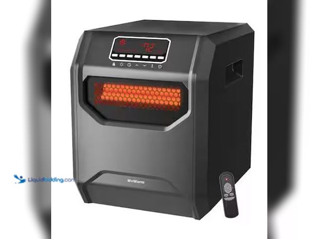 Lot 49-5490058 - WeWarm
Electric 6 Element Infrared Space Heater Black Plastic Internet # 334961294
Model # HT1013U...