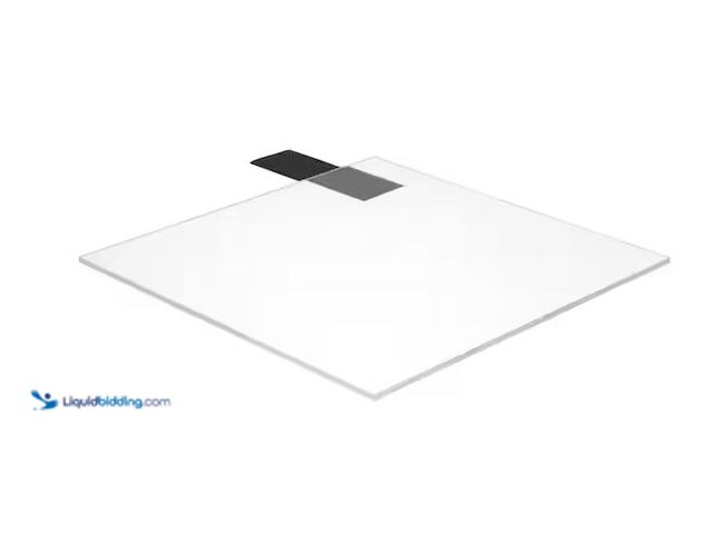 Lot 49-1630833 - Falken Design 24 in. x 36 in. x 1/4 in. Thick Acrylic Clear Sheet, Model # Falken Design ACRYLIC-CL-...