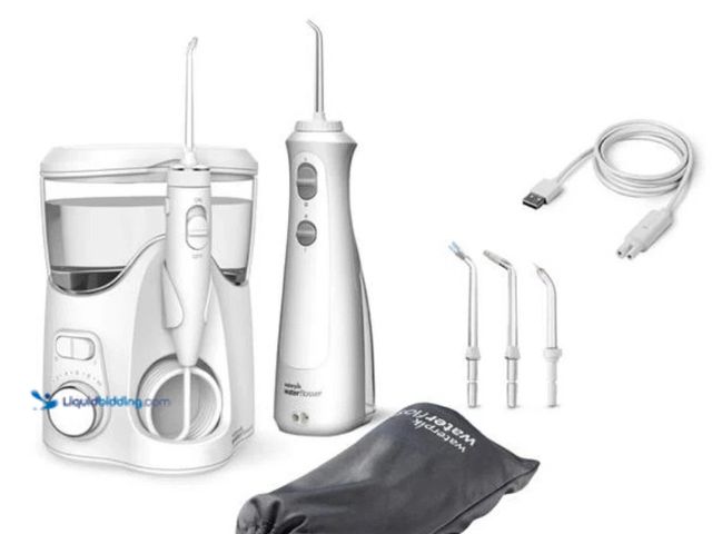 Lot 49-5538761 - Waterpik Ultra Plus and Cordless Pearl Water Flosser Combo Pack. Unused