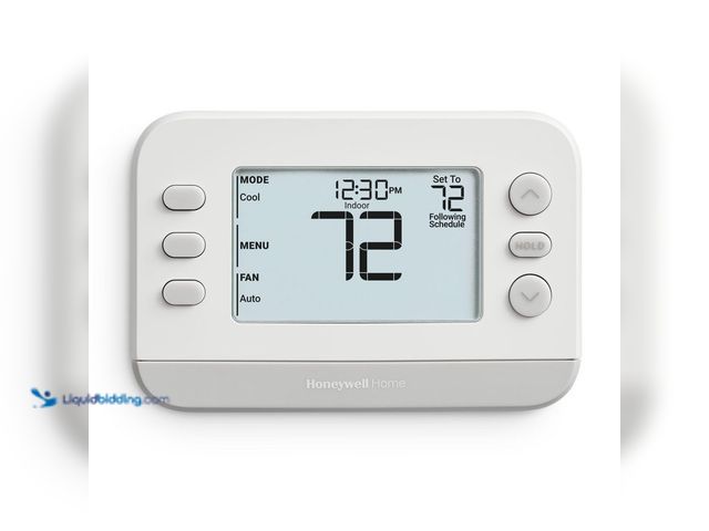 Lot 49-3528342 - Honeywell Home X2P Programmable Thermostat, Conventional/Heat Pump, Flexible Schedule. [Model # RTH2...