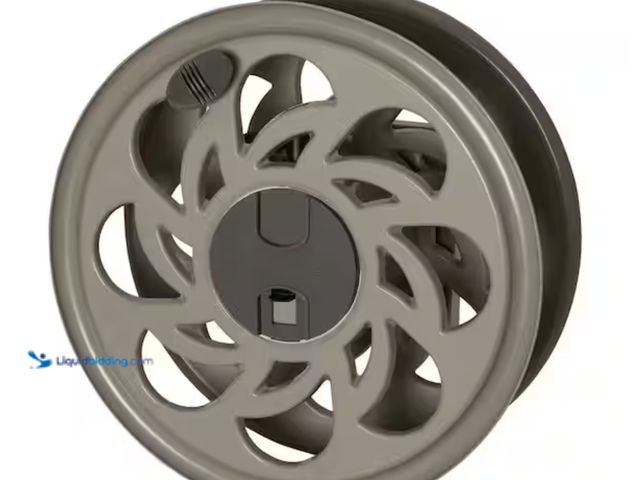 Lot 49-2000363 - Suncast 125 ft. Side Tracker Wall Mount Hose Reel, Model # SWA12500DL, Slightly used.   Ref#HD0629