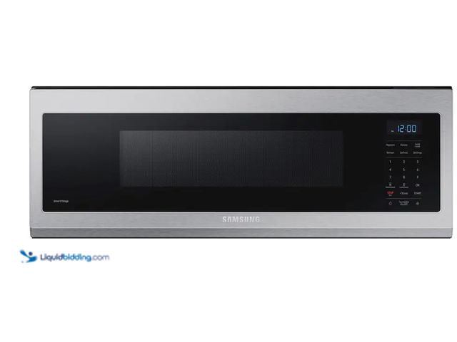 Lot 49-5552145 - Samsung - 1.1 cu. ft. Smart SLIM Over-the-Range Microwave with 400 CFM Hood Ventilation - Stainless ...