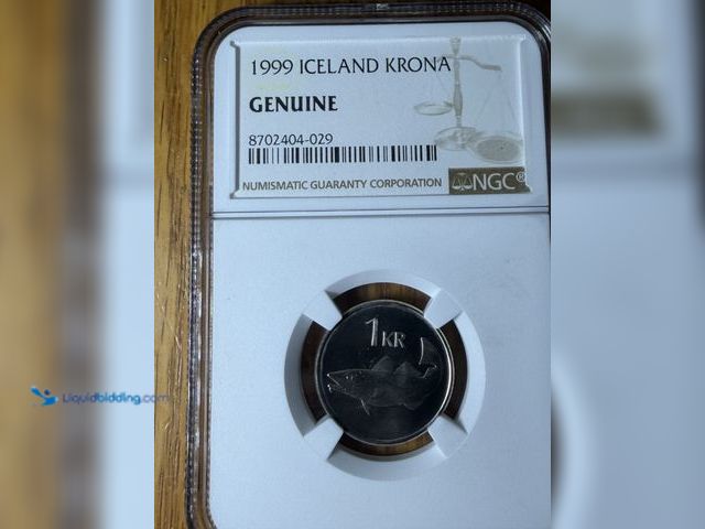 Lot 49-1975146 - 2 1999 Iceland Krona,1776-2026 50C