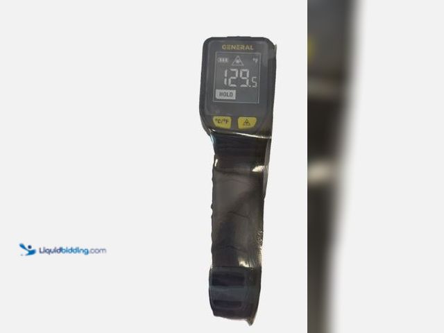 Lot 49-5573432 - General Tools 10:1 Infrared Thermometer with Multi-Spot Laser Targeting for HVAC, Unused