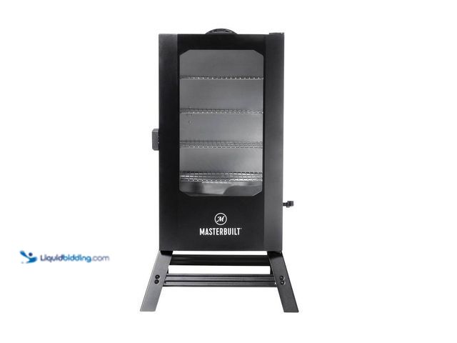 Lot 49-3534646 - Masterbuilt
40 in. Digital Electric Smoker with Window and Legs in Black (unable to test) Unused