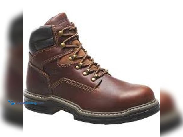 Lot 49-5483642 - Size 8 - Wolverine Men's Raider 6 in. Work Boots - Soft Toe - Brown Size 8(M). Model # W02421 8M. Un...