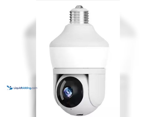 Lot 49-1625546 - SIGHT BULB Motion Detecting 360-Degree Indoor/Outdoor Wi-Fi Home Security Camera with Light, Model #...