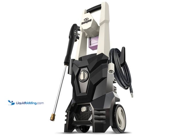 Lot 49-5560136 - Sun Joe
13 Amp 2000 PSI Max 1.7 GPM Cold-Water All-Purpose Electric Pressure Washer with Foamer Can...