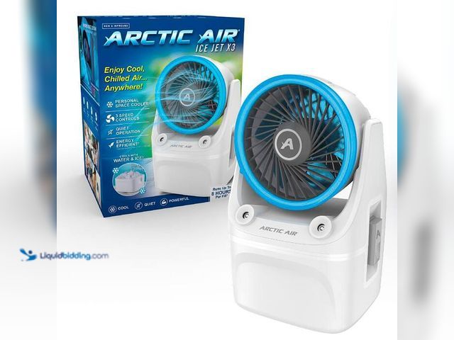 Lot 49-2021764 - Lot of (2)- ARCTIC AIR 190 CFM 3-Speed Portable Evaporative Cooler. Model # AAIJN-PD27. MSRP $60. Ne...