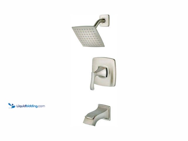 Lot 49-3527295 - Pfister
Venturi Single-Handle 1-Spray Tub and Shower Faucet in Spot Defense Brushed Nickel (Valve I...