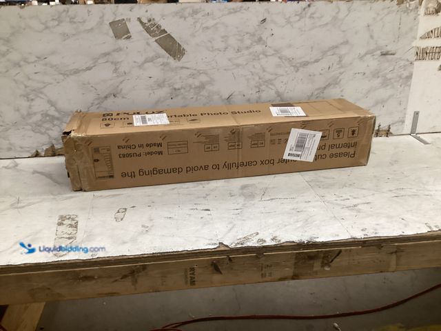 Lot 49-5573512 - Puluz 80CM Portable Photo Studio, Unused, Damaged Box