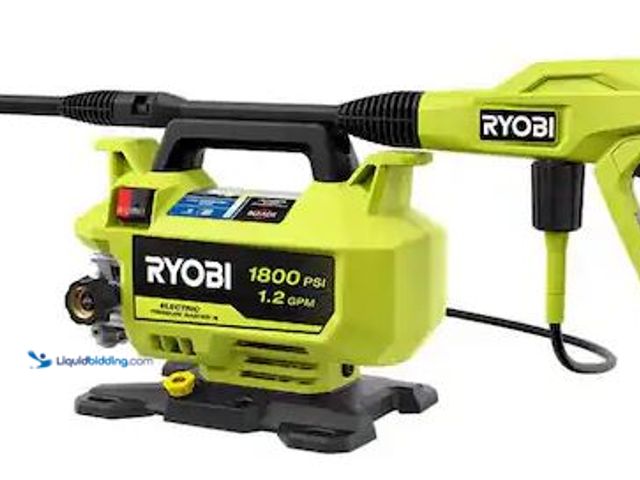 Lot 49-3539755 - RYOBI
1800 PSI 1.2 GPM Cold Water Corded Electric Pressure Washer Internet # 337573919
Model # RY1...