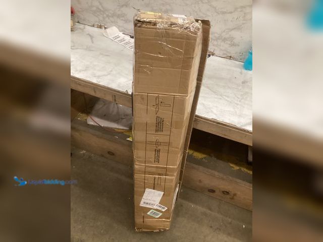 Lot 49-5483984 - Emart 10' x 10' Double Crossbar Pipe and Drape Backdrop. Model: EM-PDBS3030-2. Unused