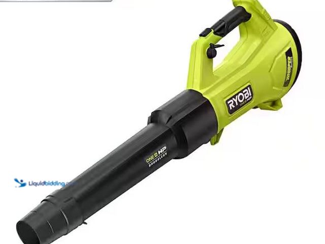 Lot 49-5460670 - RYOBI
ONE+ HP 18V Brushless Whisper Series 130 MPH 450 CFM Cordless Battery Leaf Blower (Tool Only)...