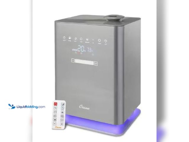 Lot 49-1517042 - Crane
1.2 Gal. Warm & Cool Mist Top Fill Humidifier with Remote for Medium to Large Rooms up to 500...