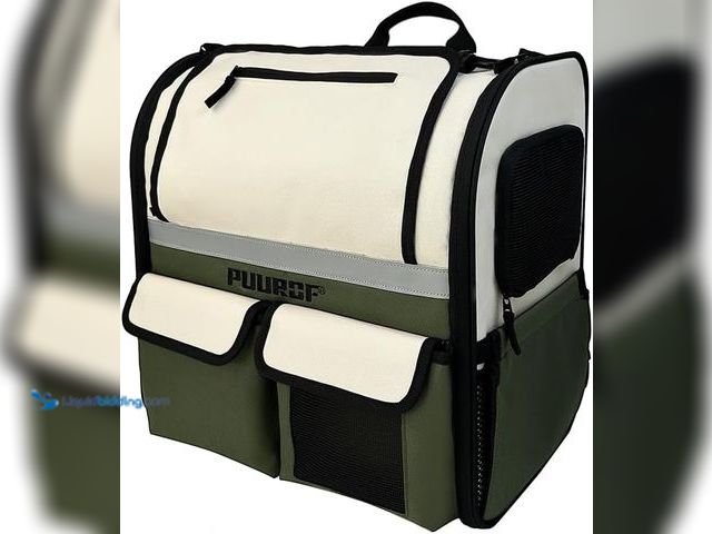 Lot 49-5544303 - Cat Backpack Carrier,Pet Backpack for Small Dogs, Medium Cats, Maximum Weight 16 lbs,Sunshade and Br...