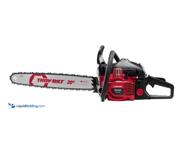 Lot 49-5543585 - Gas Chainsaw, Tb4620c, 42cc 2-cycle Engine, 20-in.. Model #41BY46CS766. Used slightly. Has compressi...