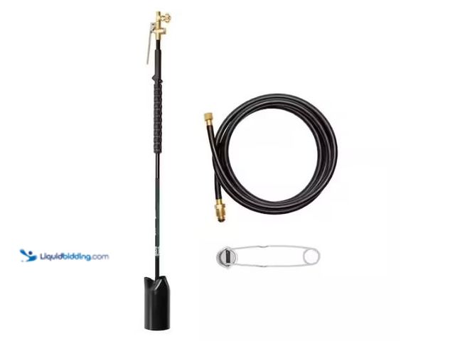 Lot 49-1624540 - BernzoMatic Firestarter Blaze Torch Compatible with 20 lb. Propane Tank with Adjustable Wide Brush F...