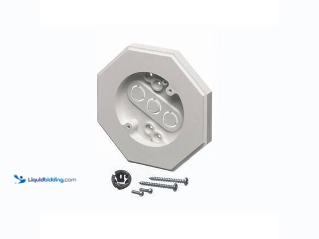 Lot 49-5546688 - qty 2 - Arlington Industries Flat Surface Mounting Kit with Built-in Box Model # 8161-1 New
