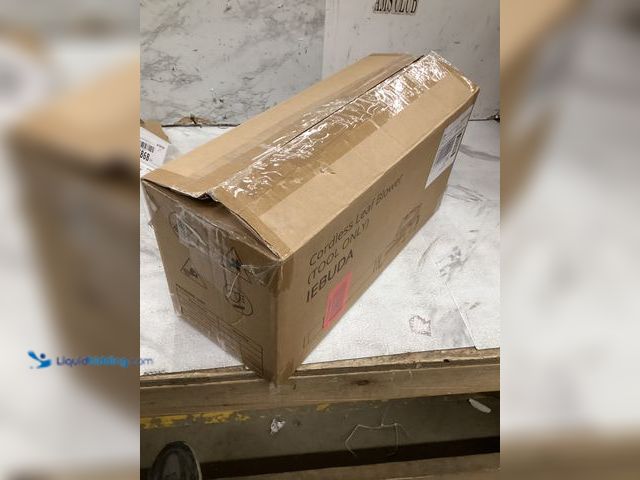 Lot 49-5475868 - Cordless Leaf Blower 20V No Battery No Charger Blue Colored Unused Unable to Test