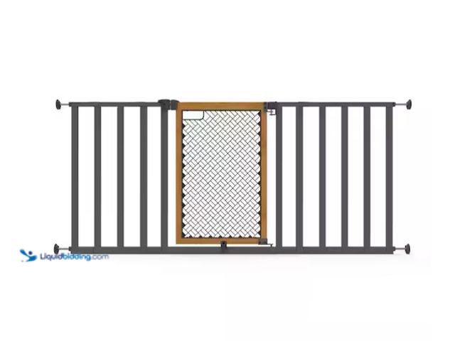 Lot 49-1566943 - INGENUITY Thruway 60XW Series Pressure Mounted Extra Wide Pet and Baby Gate, 30 in. - 60 in. Wide, 2...