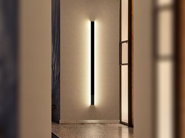 Lot 49-3615651 - Modern Outdoor Lights 47.3" Outdoor Exterior Linear Wall Sconce  in Black - Long Strip Outdoor Wall ...