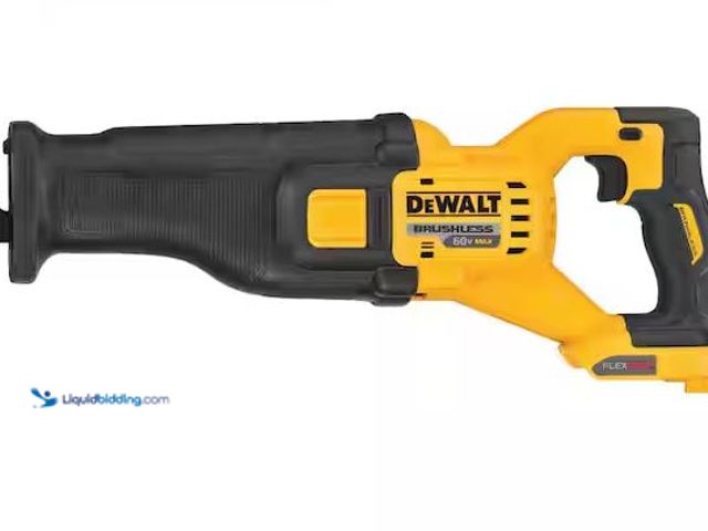 Lot 49-1568649 - DEWALT FLEXVOLT 60V MAX Cordless Brushless Reciprocating Saw (Tool Only) Model # DCS389B, Slightly U...