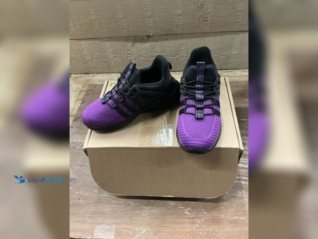 Lot 49-5463228 - YOLARK Purple/Black Shoes (US Kids 3.5) Unused