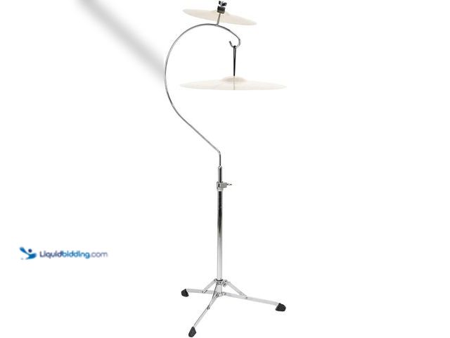 Lot 49-3563851 - Gibraltar 8000 Series Flat Base Suspended Cymbal Stand, with Low Mass Design, and Secondary Cymbal P...