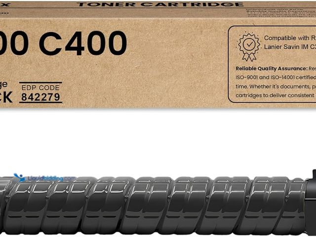 Lot 49-5453264 - Toner Cartridge 842378 Replacement for Ricoh IM C300 IM C400 Toner Cartridge Works with Lanier Savin...