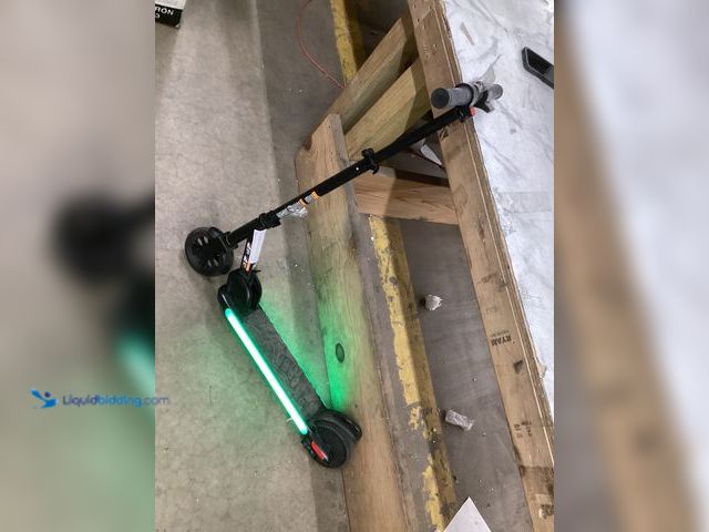Lot 49-5542692 - Black Electric Scooter. Used, No charger