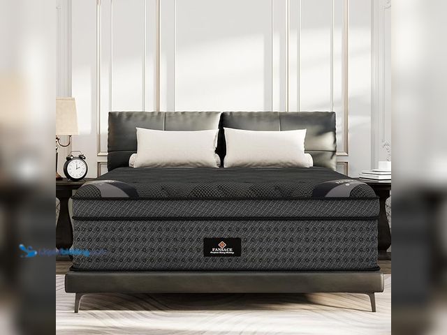 Lot 49-1548423 - King Size Mattress, 14 Inch Deluxe Hybrid King Mattress in a Box, Medium Firm Mattresses with Gel Me...