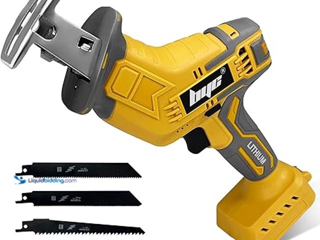 Lot 49-5415165 - Cordless Reciprocating Saw Compatible with Dewalt 20V MAX Battery, Mini Recipro Saw Cordless with 4 ...