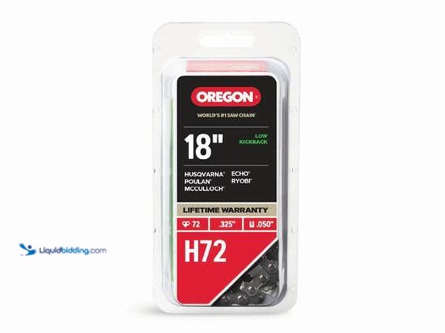 Lot 49-3565754 - Oregon H72 Chainsaw Chain for 18 in. Bar, Fits Echo, Craftsman, Homelite, Poulan, Husqvarna, Makita ...