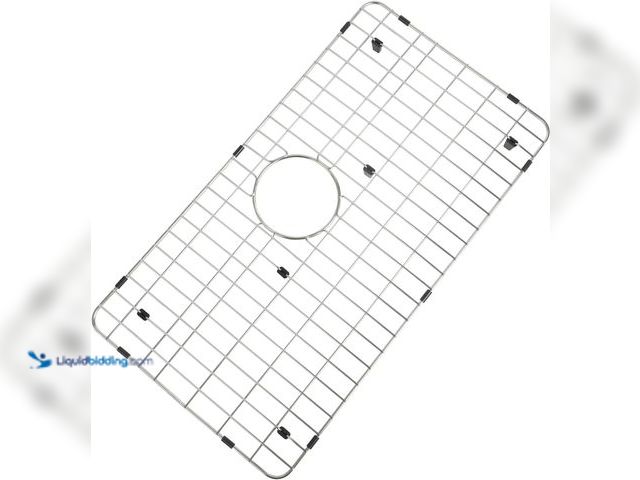 Lot 49-3511731 - Kitchen Sink Grid and Sink Protectors, Stainless Steel Sink Grids for Bottom of Kitchen Sinks, 26" x...
