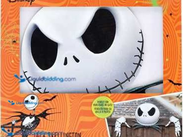 Lot 49-5430519 - Disney Nightmare Before Christmas Jack Skellington Fence Creeper (UNUSED)