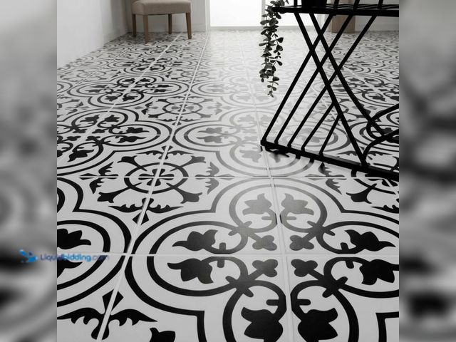 Lot 49-1636795 - Approx (95) SQ/FT MSI Amantus 8x8 Matte Porcelain Encaustic Floor and Wall Tile (5.16 sq. ft. Per Ca...