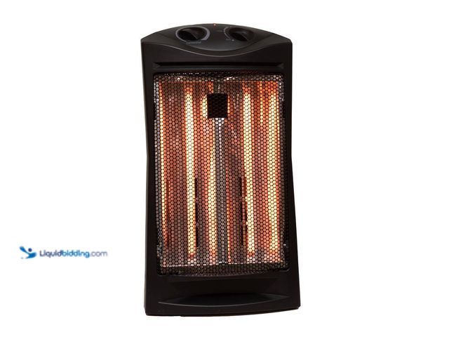 Lot 49-5487213 - Comfort Glow
1500-Watt Radiant Quartz Tower Infrared Electric Space Heater, Thermostat, Fan Assiste...