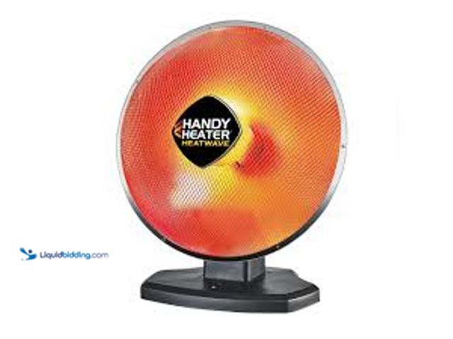 Lot 49-5483746 - 1500-Watt 18.5 in. Electric Ceramic Parabolic Space Heater with Tip-Over Safety. Model # HEATPN-MC1....