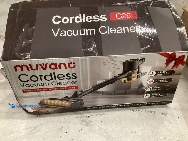 Lot 49-5551726 - Muvant Cordless Vacuum Cleaner, Used with attachments, works