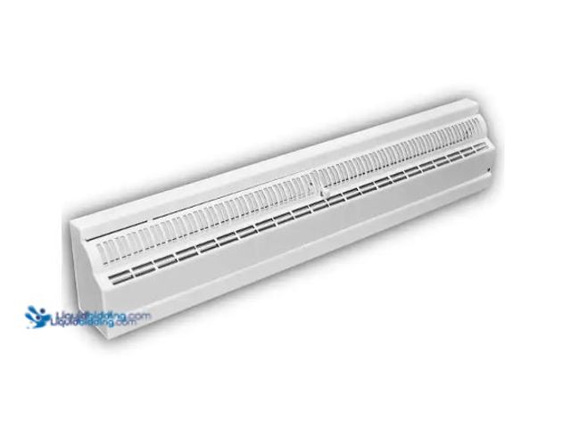 Lot 49-5581614 - Everbilt 24 in. 1-Way Deluxe Steel Baseboard Register in White Internet # 300539731 Model # E121SW24...