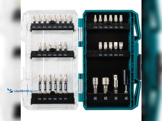 Lot 49-5560163 - Makita Impact XPS 35 Pc. Impact Bit Set. SKU# E-01666. New